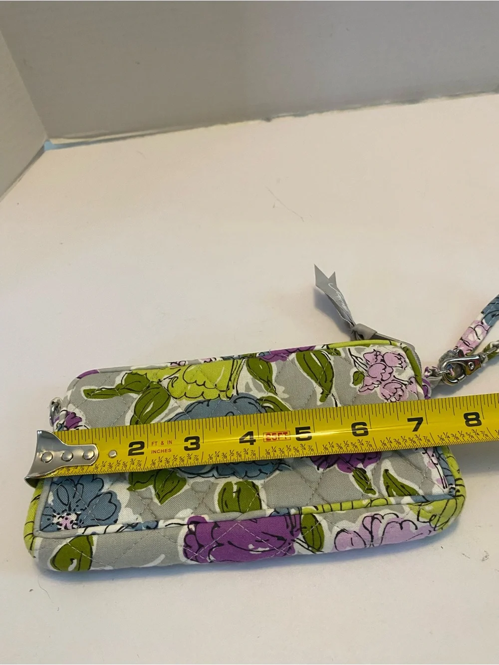 Vera Bradley Watercolor Carry It All Wristlet Wallet Phone Case Make Up/pencil